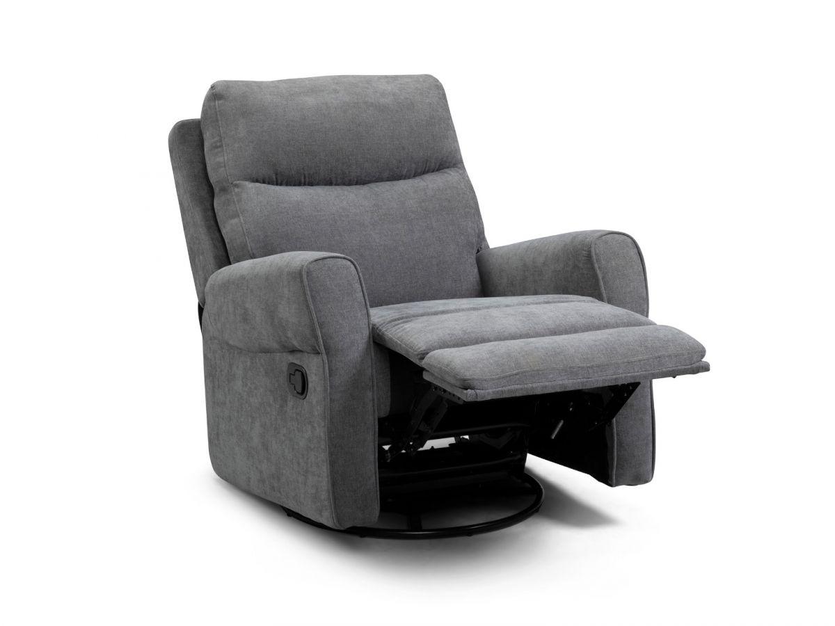 DUBLIN | כורסת טלוויזיה מפנקת מבד ד״ר גב - - אשריאן | ASHERIAN