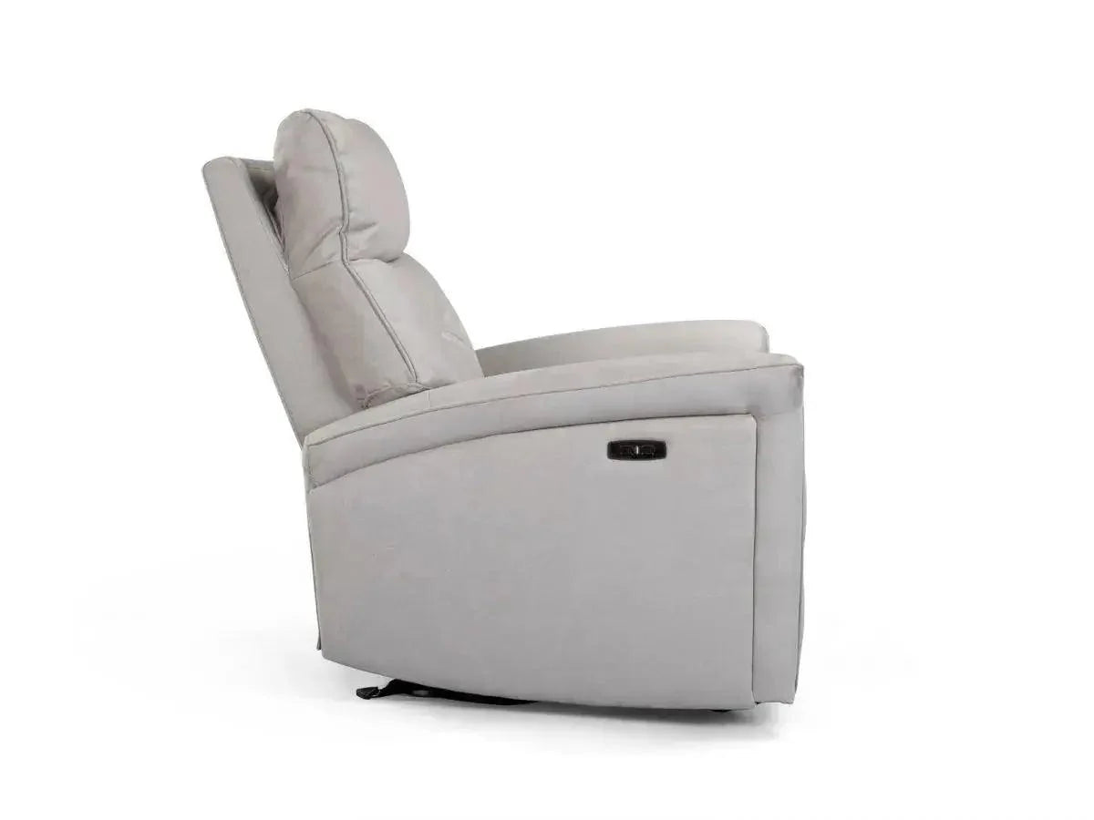 LENON | כורסת טלוויזיה חשמלית מעור לנון ד״ר גב - - אשריאן | ASHERIAN