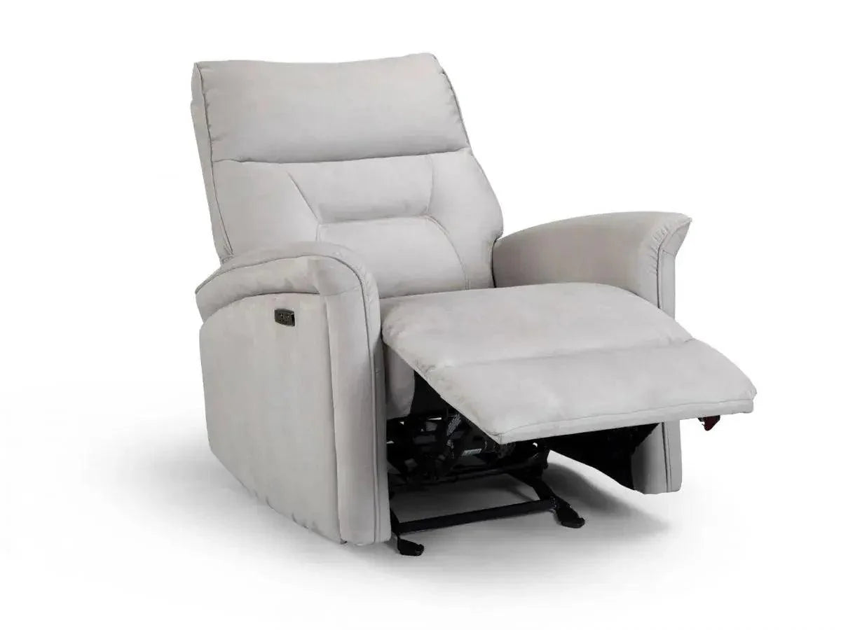 LENON | כורסת טלוויזיה חשמלית מעור לנון ד״ר גב - - אשריאן | ASHERIAN