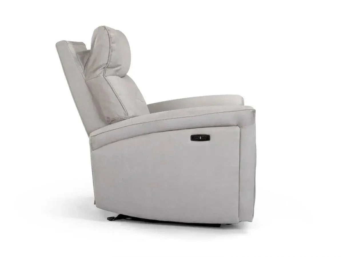 LENON | כורסת טלוויזיה חשמלית מעור לנון ד״ר גב - - אשריאן | ASHERIAN