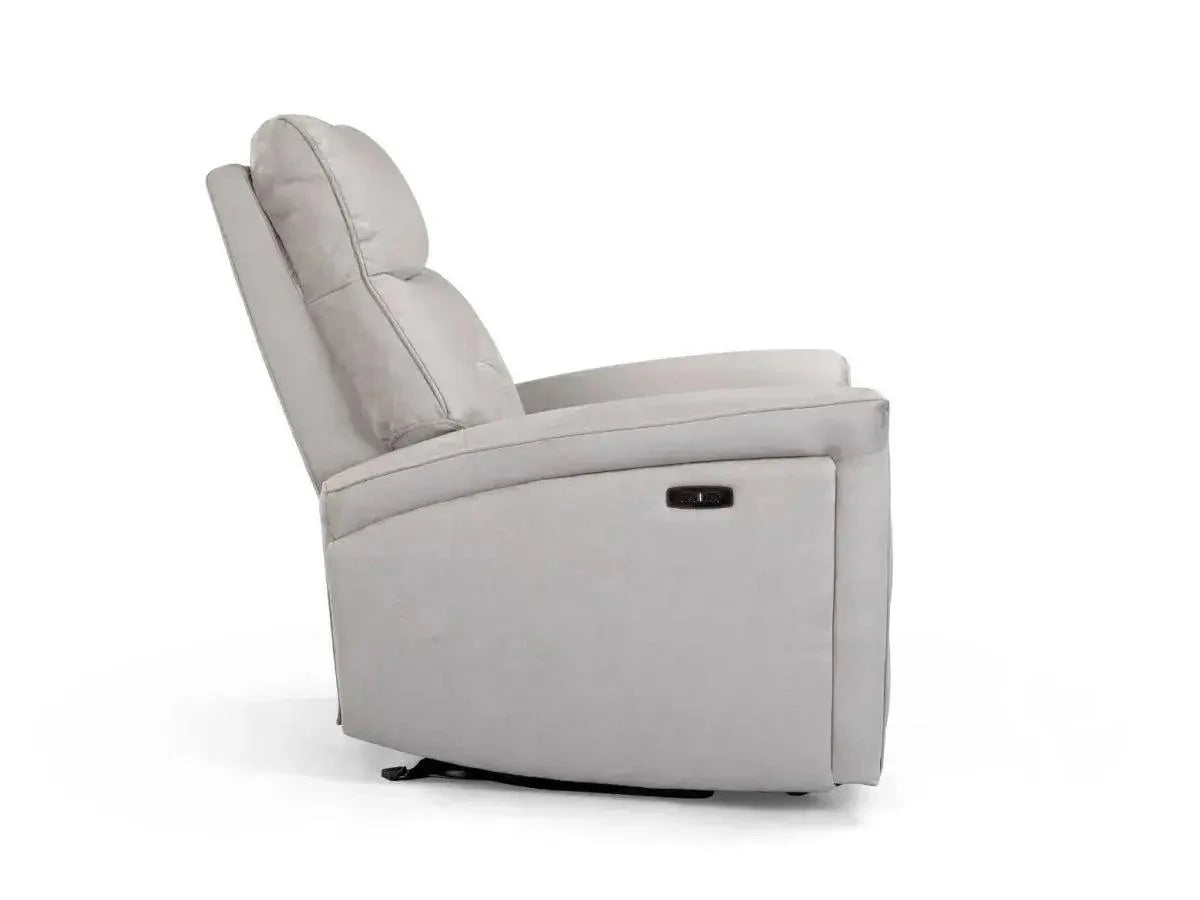 LENON | כורסת טלוויזיה חשמלית מעור לנון ד״ר גב - - אשריאן | ASHERIAN