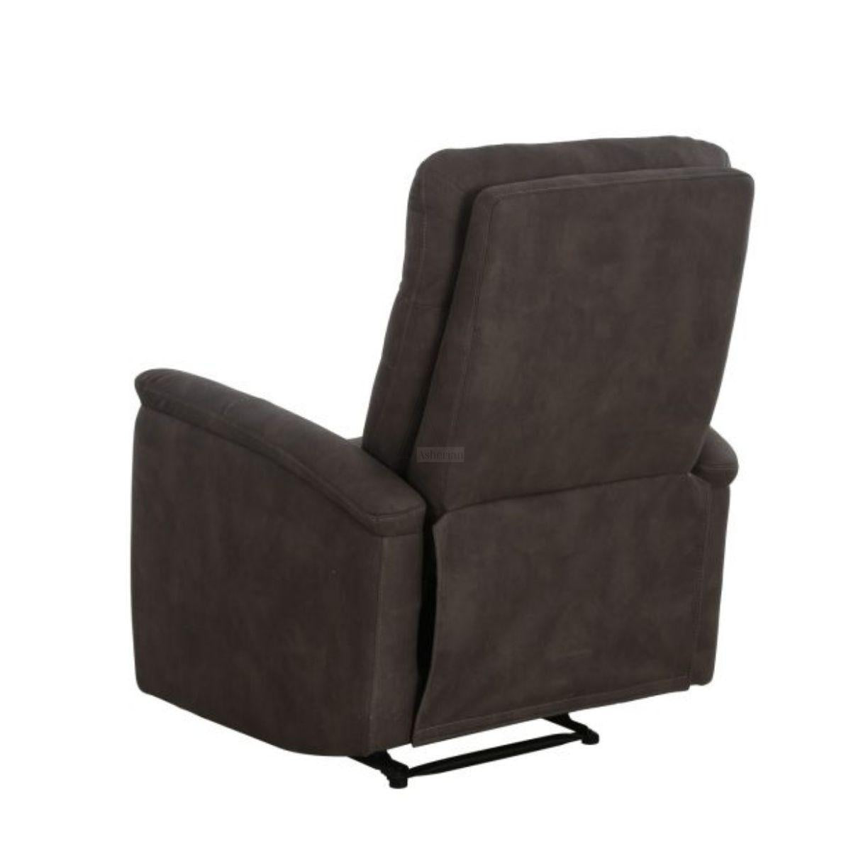 MART | כורסת ריקליינר ידנית בעיצוב מודרני ונוח - אפור כהה