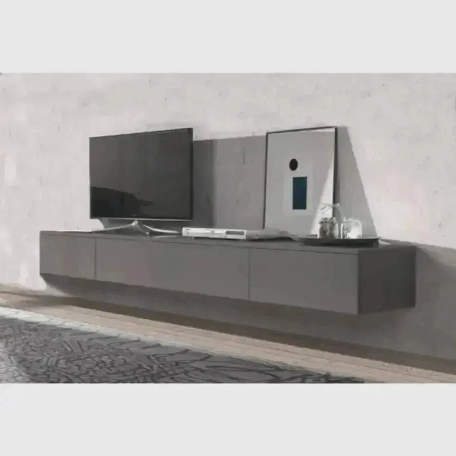 MELODY | מזנון צף לסלון בחלוקה א-סימטרית - - אשריאן | ASHERIAN