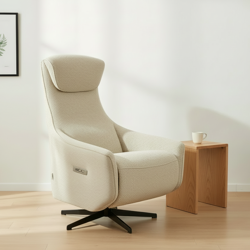 MIST | כורסת ריקליינר חשמלית מתכווננת עם עיסוי שיאצו