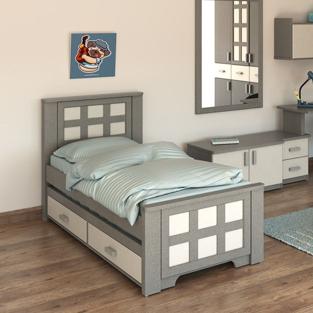 GILBOA | מיטת יחיד נפתחת בעיצוב כפרי ומסיבי - - אשריאן | ASHERIAN