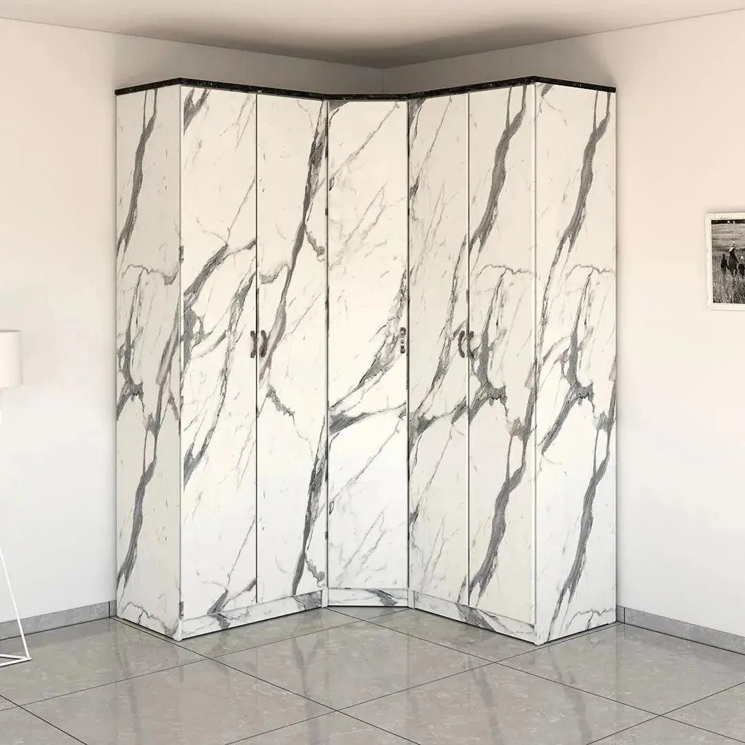 Modular 1 | ארון בגדים פינתי בעיצוב מודרני - 162/162 ס״מ - 5 דלתות - אשריאן | ASHERIAN