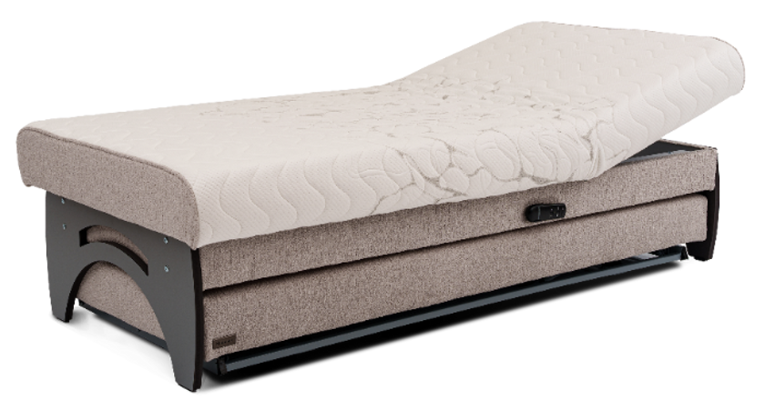 MOON SIMMONS | מיטת נוער אורטופדית נפתחת עם ראש מתכוונן - סימונס - יחיד