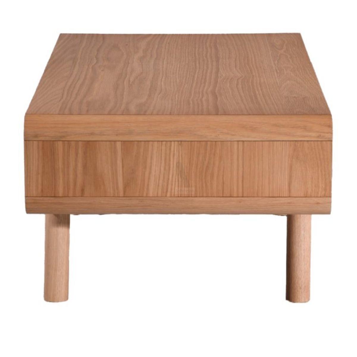 MORDY | שולחן סלון נורדי עם מגירות ופתיחה בטאץ׳