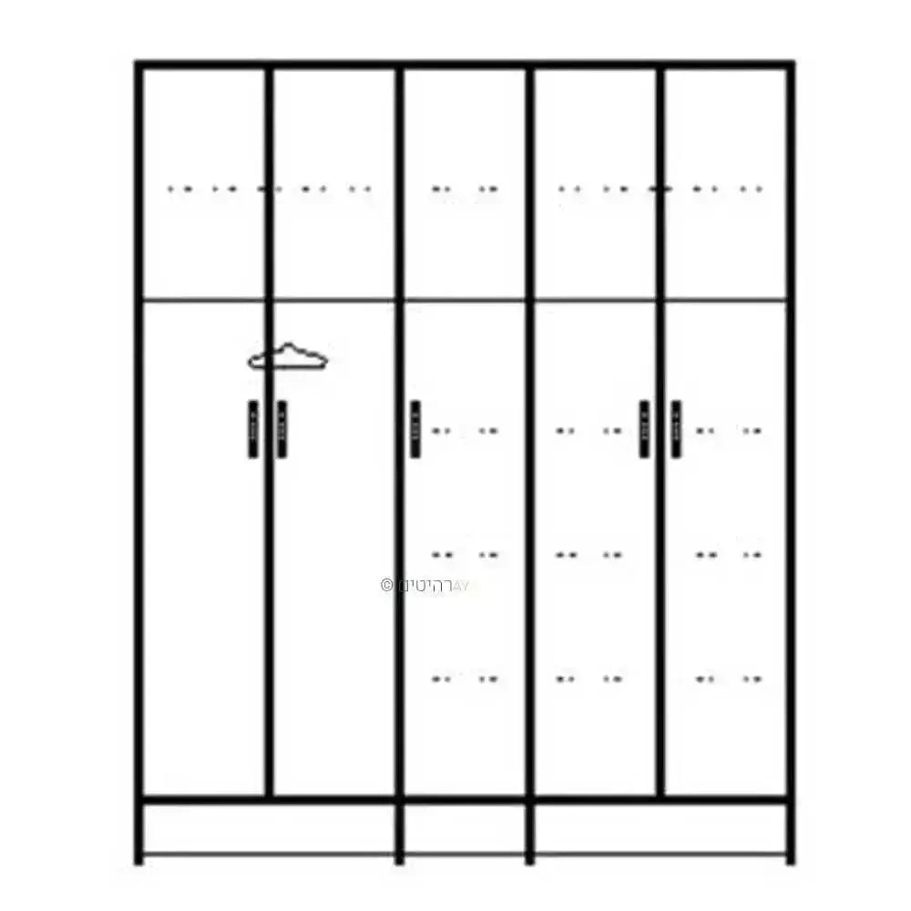 SHOVAL | ארון בגדים סנדוויץ עם מגירות תחתונות - - אשריאן | ASHERIAN