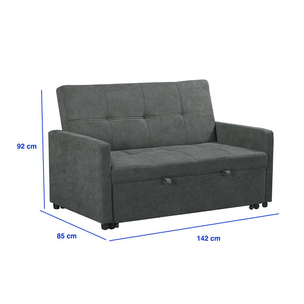 Oslo | ספה דו מושבית נפתחת למיטה וגב מתכוונן - - אשריאן | ASHERIAN