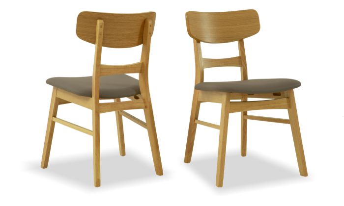 NETA | כסא עץ לפינת אוכל בעיצוב רטרו