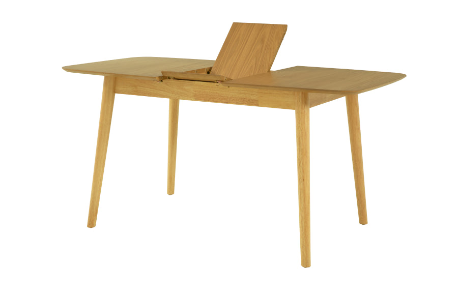 PETRA | שולחן אוכל מלבני בלוק סקנדינבי ייחודי עם הגדלה - - אשריאן | ASHERIAN