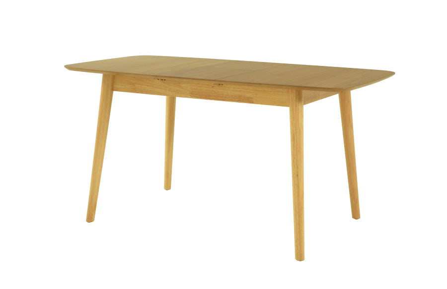 PETRA | שולחן אוכל מלבני בלוק סקנדינבי ייחודי עם הגדלה - - אשריאן | ASHERIAN