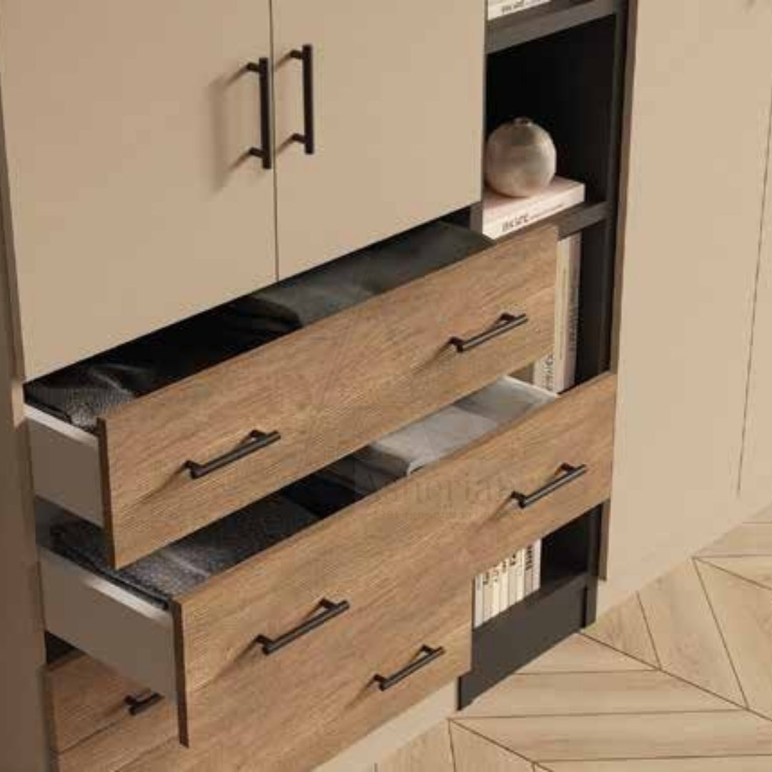 PORT | ארון פתיחה פונקציונאלי עם מגירות וכוורות - - אשריאן | ASHERIAN