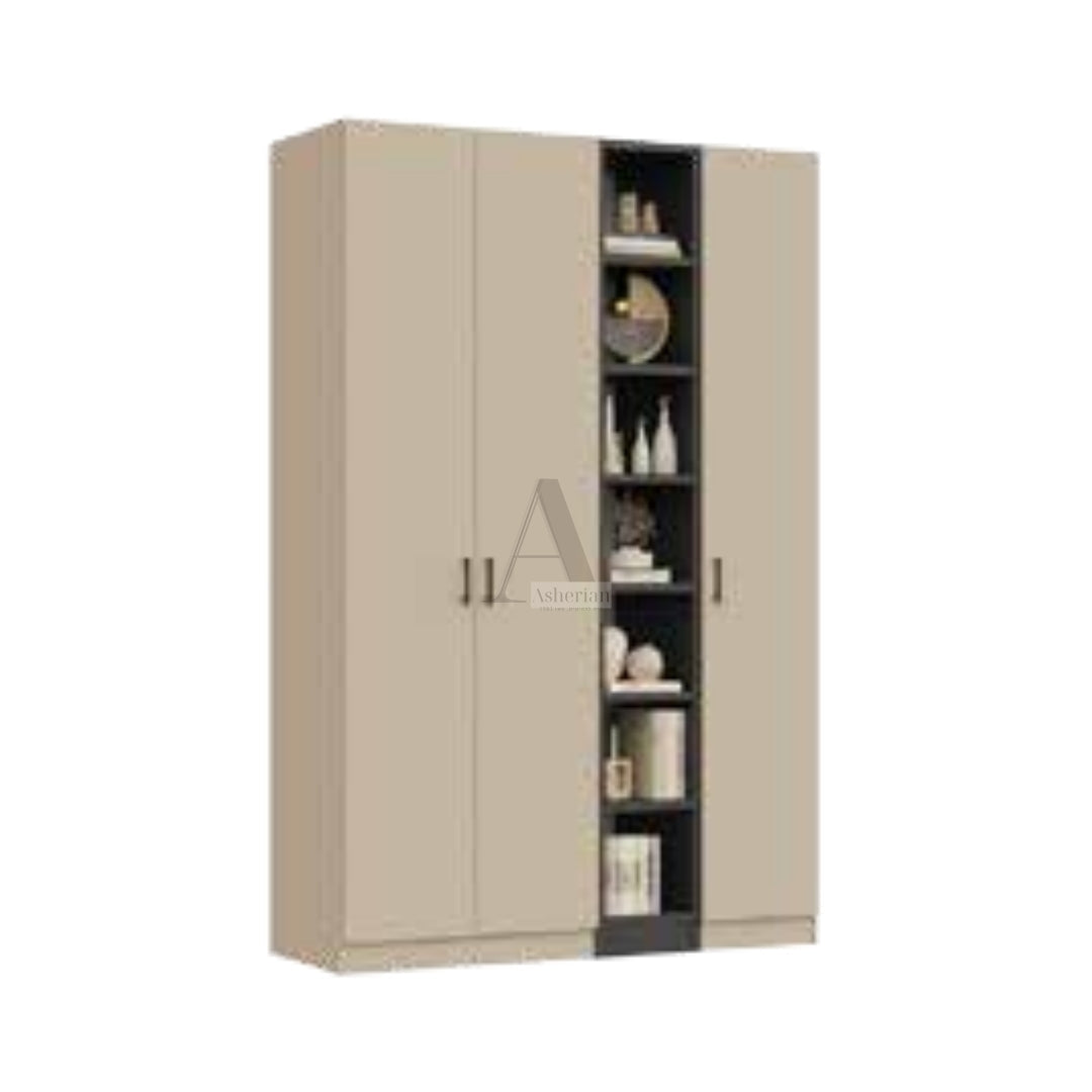 PORT | ארון פתיחה פונקציונאלי עם מגירות וכוורות - 160 ס"מ - ללא מגירות - אשריאן | ASHERIAN