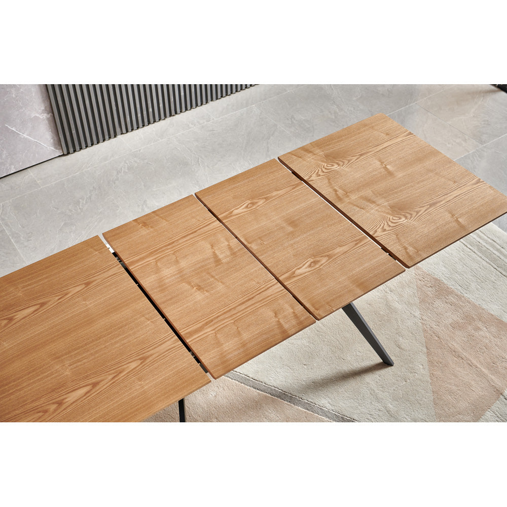 SOYA | שולחן אוכל מלבני קטן נפתח בעיצוב מודרני - - אשריאן | ASHERIAN