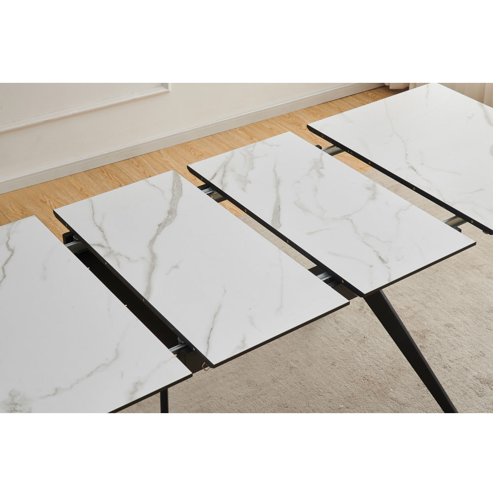 SOYA | שולחן אוכל מלבני קטן נפתח בעיצוב מודרני