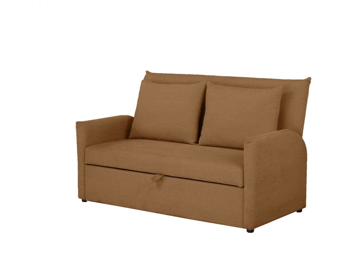 DOUBLE DR-GAV | ספה זוגית נפתחת למיטה - ד״ר גב - חום