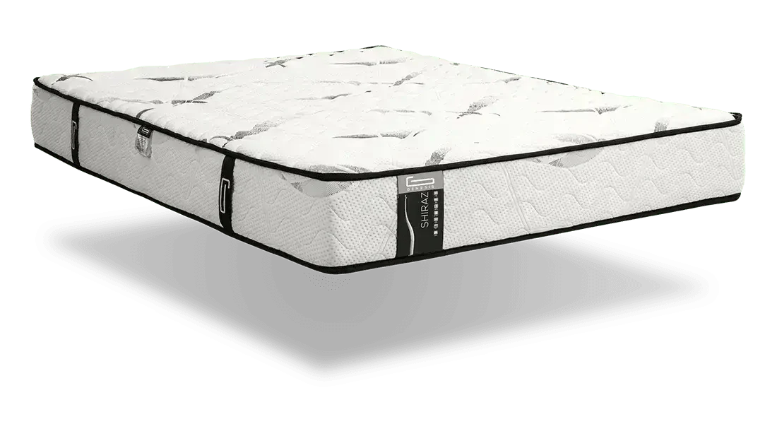 Shiraz | מזרן למיטה וחצי עם קפיצים מבודדים בשילוב ויסקו תוצרת Genesis - - אשריאן | ASHERIAN