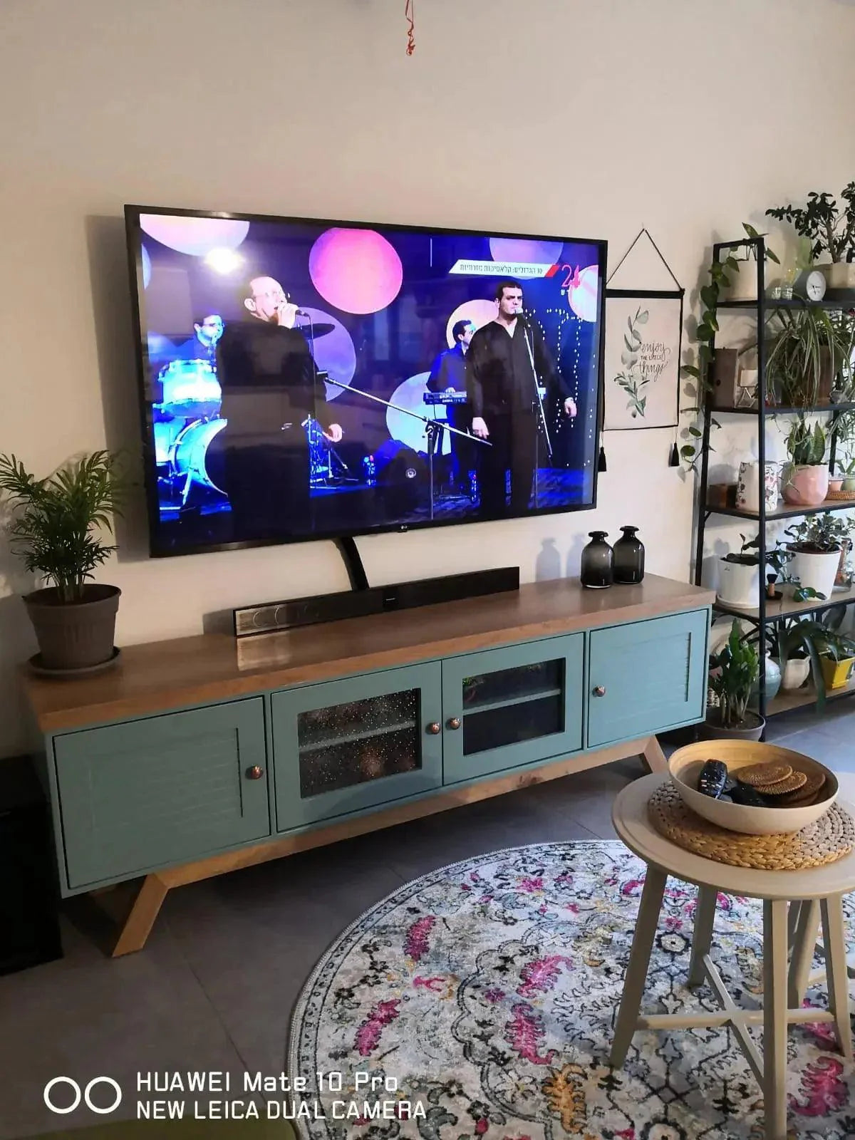 SKY | סט מזנון עם שולחן לסלון בעיצוב וינטאג' ייחודי - - אשריאן | ASHERIAN