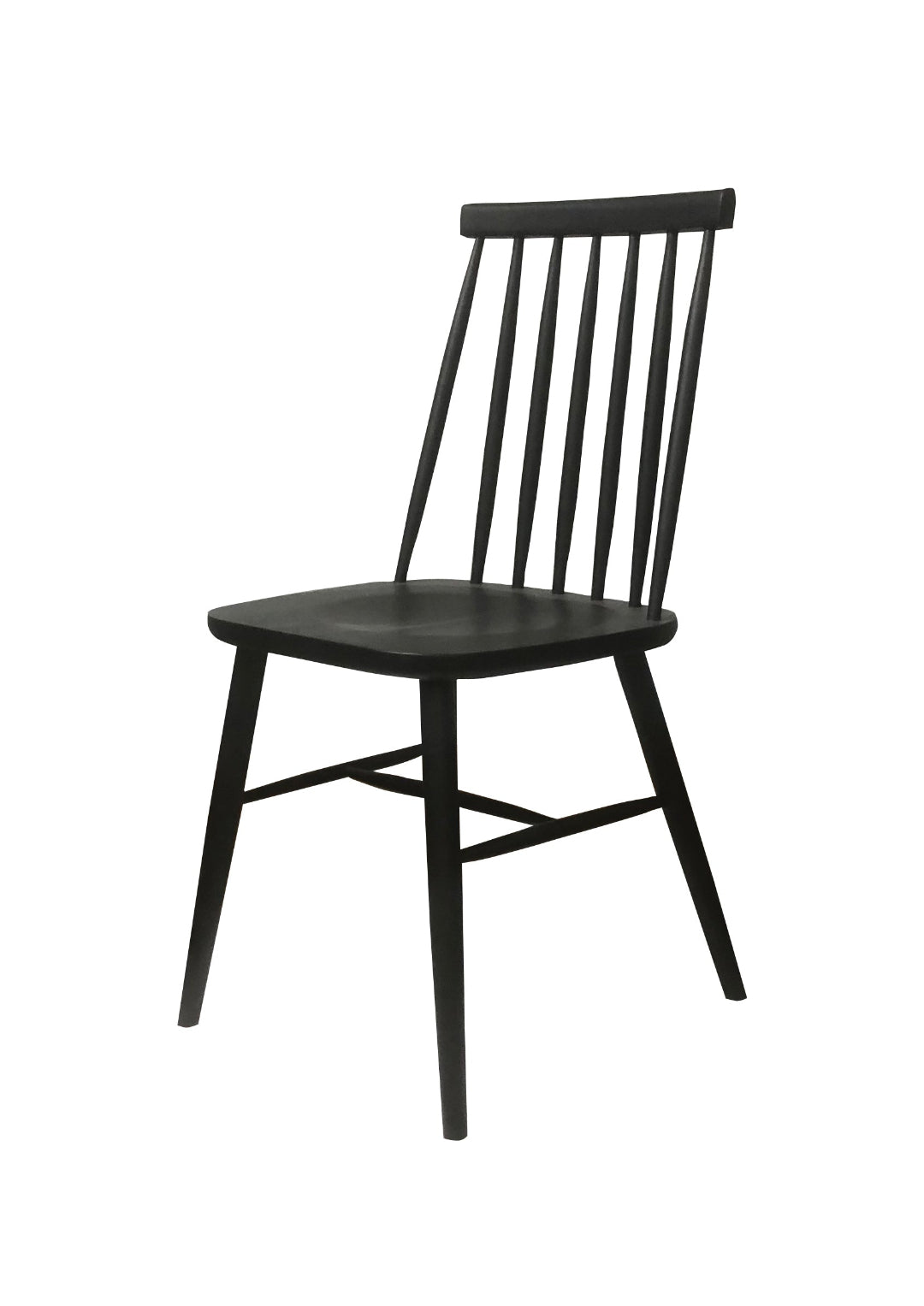 STOLERO | כסא וינטאג’ מעוצב לפינת אוכל - שחור