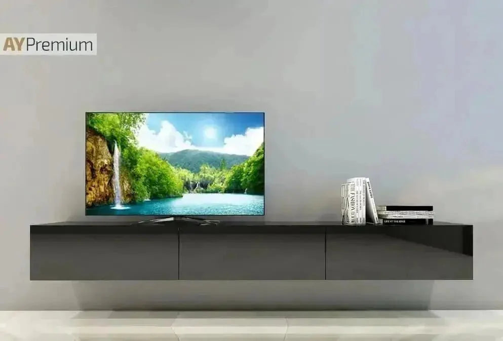 סימפוני | מזנון צף בעיצוב מודרני לסלון - - אשריאן | ASHERIAN