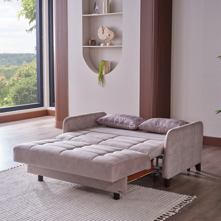 TANGO | ספה דו נפתחת למיטה זוגית עם אחסון