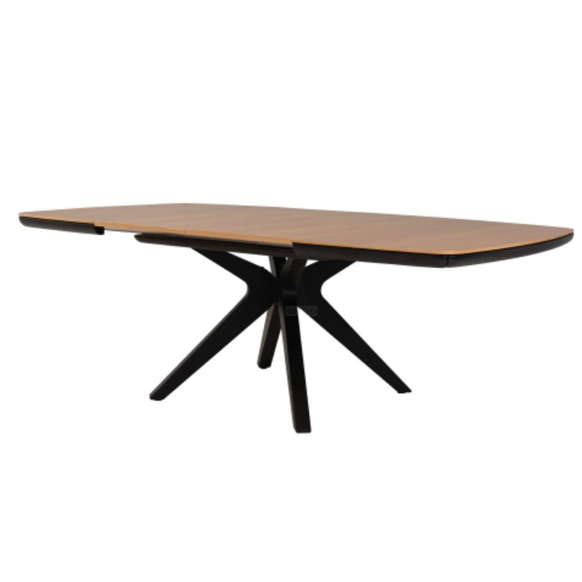 VILLAGE | שולחן אוכל מרובע נפתח בעיצוב מודרני נקי