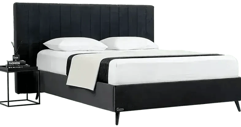 VIOLET | מיטה מרופדת בעיצוב מודרני וארגז מצעים GENESIS - - אשריאן | ASHERIAN