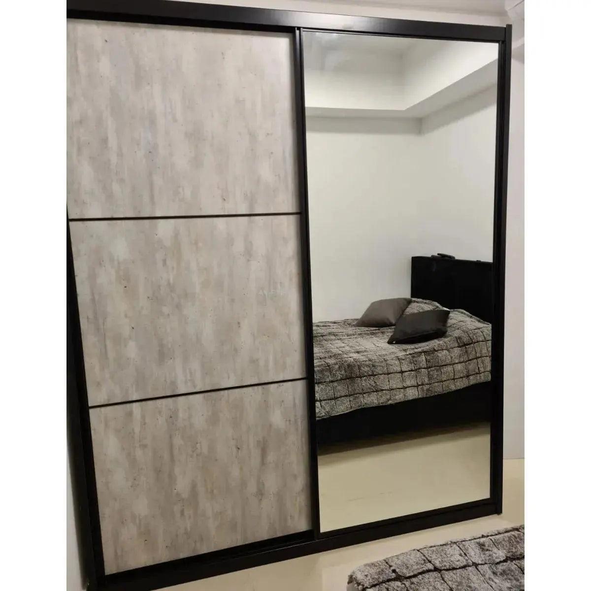 Mineral | ארון הזזה איכותי עם מראה ומגירות -    - אשריאן | ASHERIAN