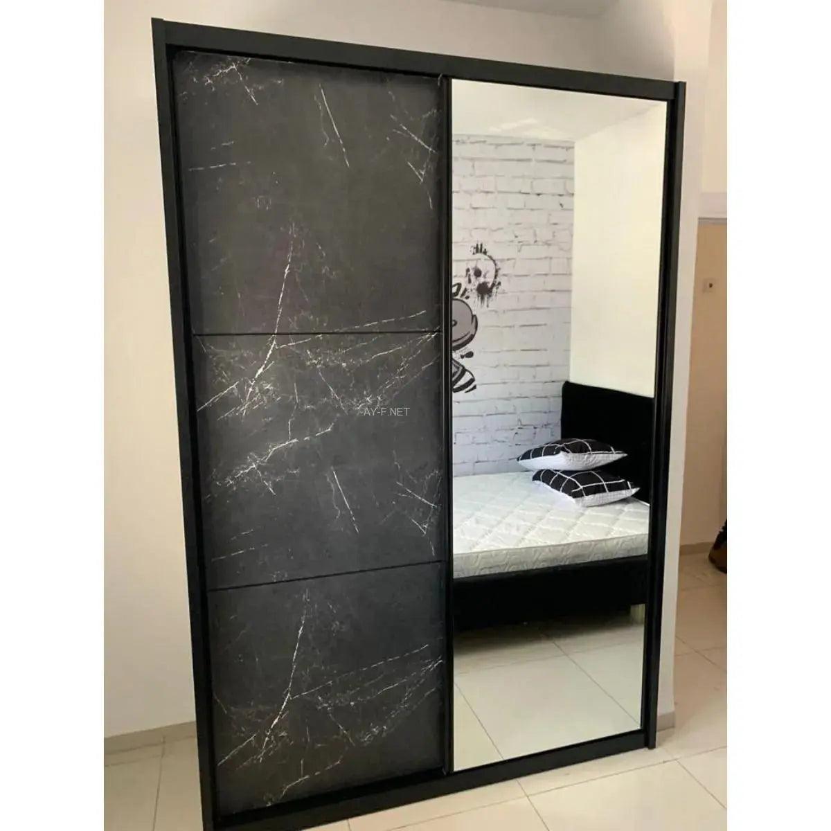 Mineral | ארון הזזה איכותי עם מראה ומגירות -    - אשריאן | ASHERIAN