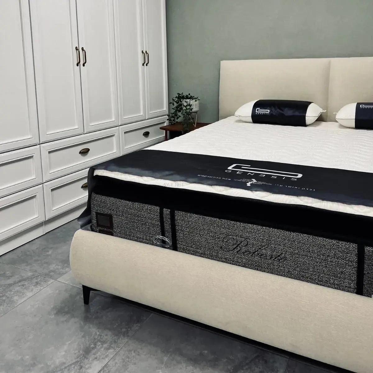 TWIST | מיטה מעוצבת בסגנון נורדי עם ארגז מצעים - - אשריאן | ASHERIAN