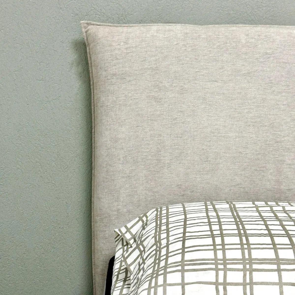 GAYA | מיטה זוגית מעוצבת עם ארגז מצעים בריפוד בד אריג - - אשריאן | ASHERIAN