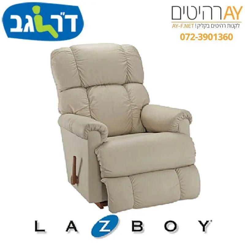 PINNACLE | כורסת טלוויזיה מבד פינקל ד"ר גב - - אשריאן | ASHERIAN