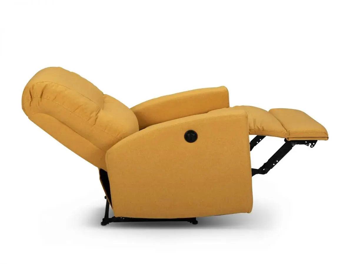 IBIZA | כורסת טלוויזיה חשמלית מבד איביזה ד"ר גב - - אשריאן | ASHERIAN