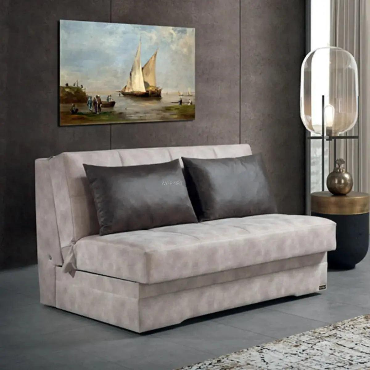 Flex | ספת אירוח מינימלית נפתחת למיטה זוגית - - אשריאן | ASHERIAN