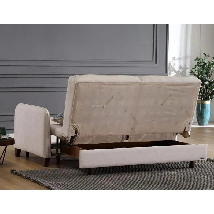 EFES MAX | ספה רחבה נפתחת למיטה בעיצוב מודרני - אשריאן | ASHERIAN