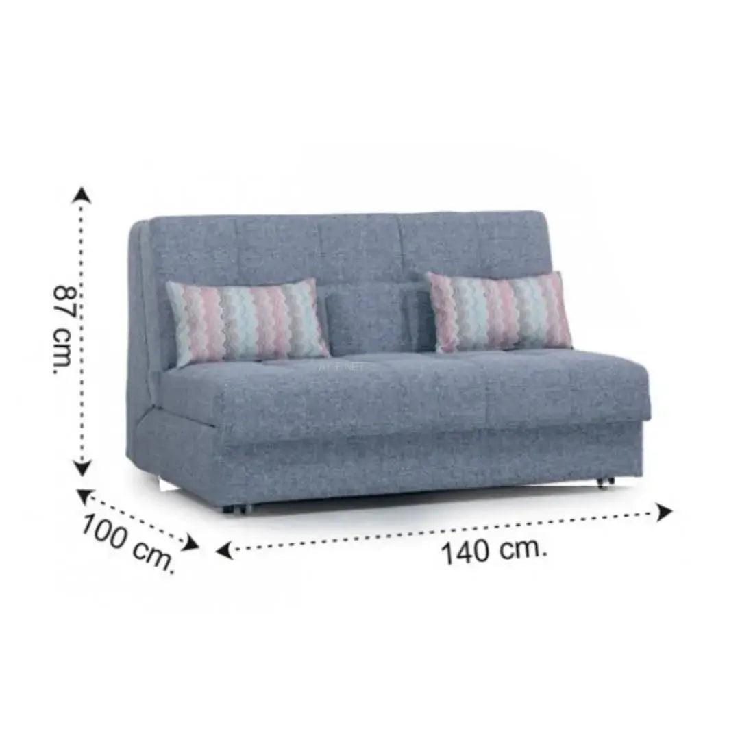 Venezia | ספה דו מושבית קטנה נפתחת למיטה זוגית - - אשריאן | ASHERIAN