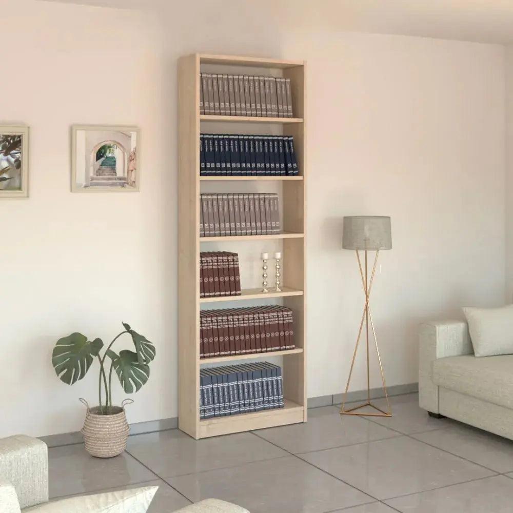 Flow 9 | ארון ספרים מודולרי פתוח - 80 ס״מ מולבן - אשריאן | ASHERIAN