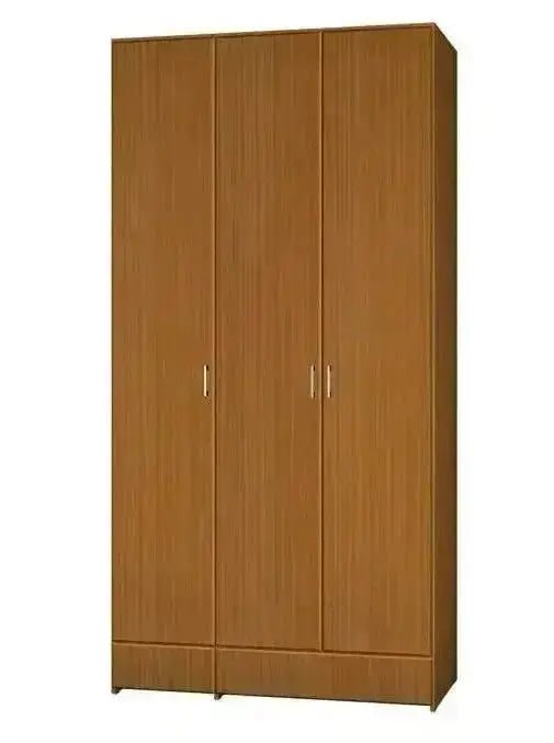 OR | ארון בגדים מעץ סנדוויץ' עם מגירות תחתונות - 120 ס״מ - 3 דלתות - אשריאן | ASHERIAN