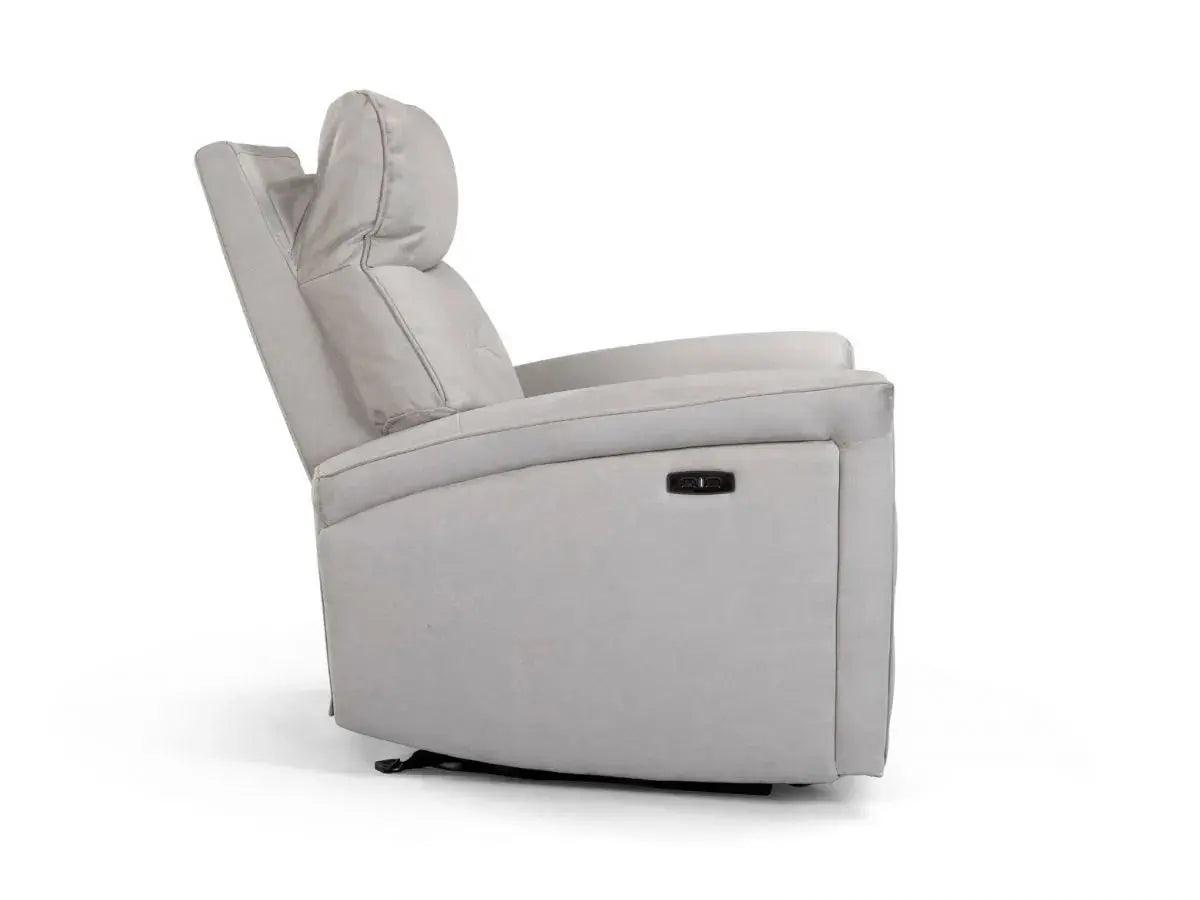 LENON | כורסת טלוויזיה חשמלית מעור לנון ד״ר גב - - אשריאן | ASHERIAN