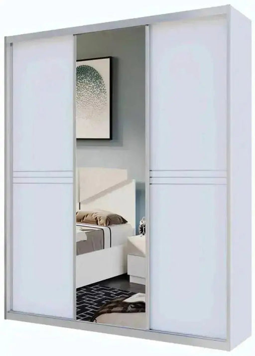 מורנה | ארון הזזה עם מראה ו-3 דלתות - Asherian | אשריאן רהיטים