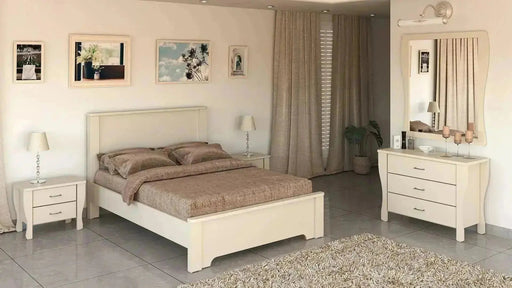 חרמון | מיטה זוגית איכותית מעץ בעיצוב קלאסי - Asherian | אשריאן רהיטים