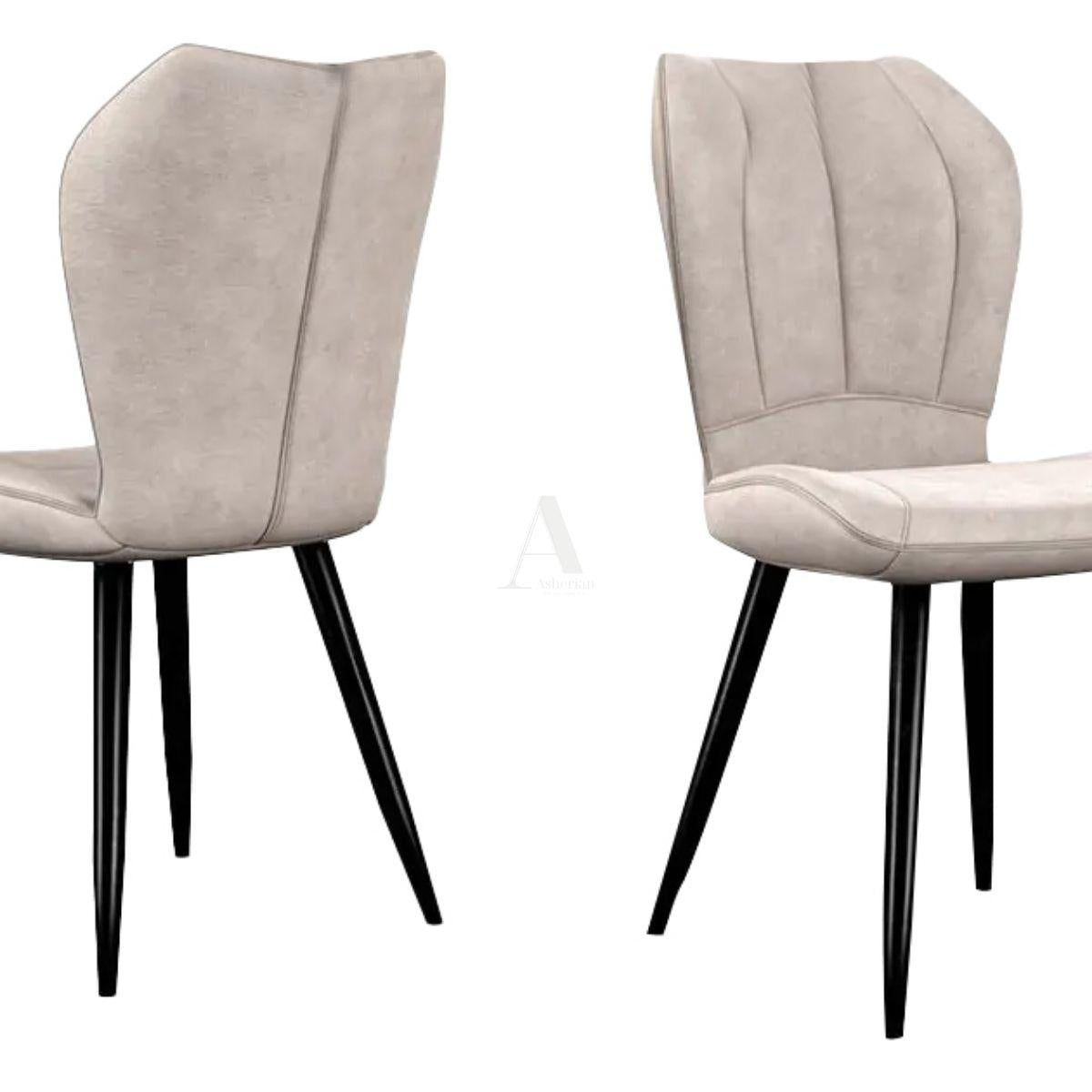 BLAIR | כסא אוכל מודרני מרופד בדמוי עור