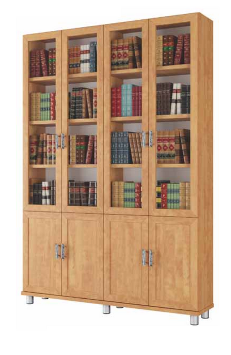 יהלום | ספרית קודש דגם 4 דלתות 1.60 מ' עם במה - אשריאן רהיטים - אשריאן | ASHERIAN