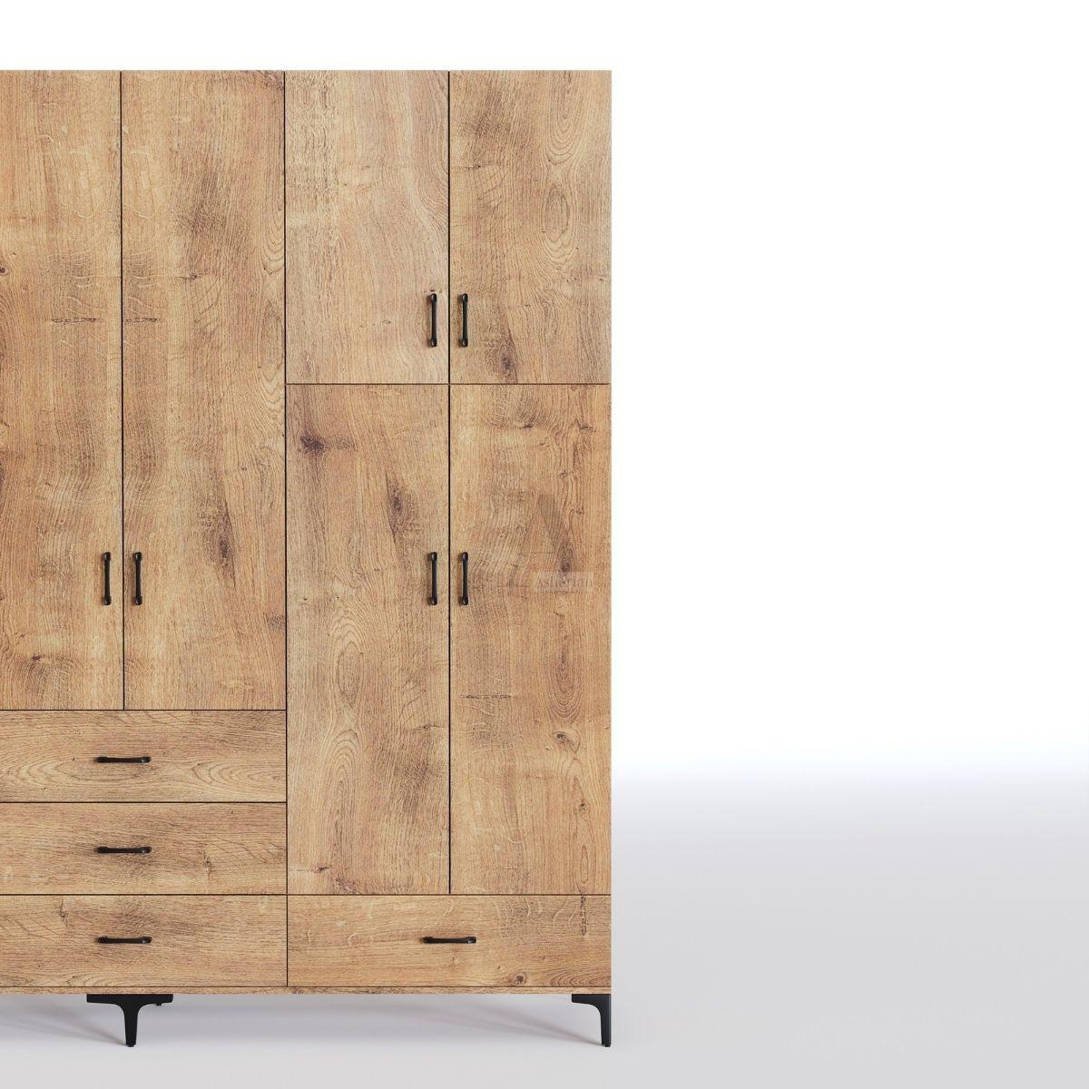 ADIR | ארון סנדוויץ׳ דלתות פתיחה מחולקות עם מגירות טריקה שקטה ובמה