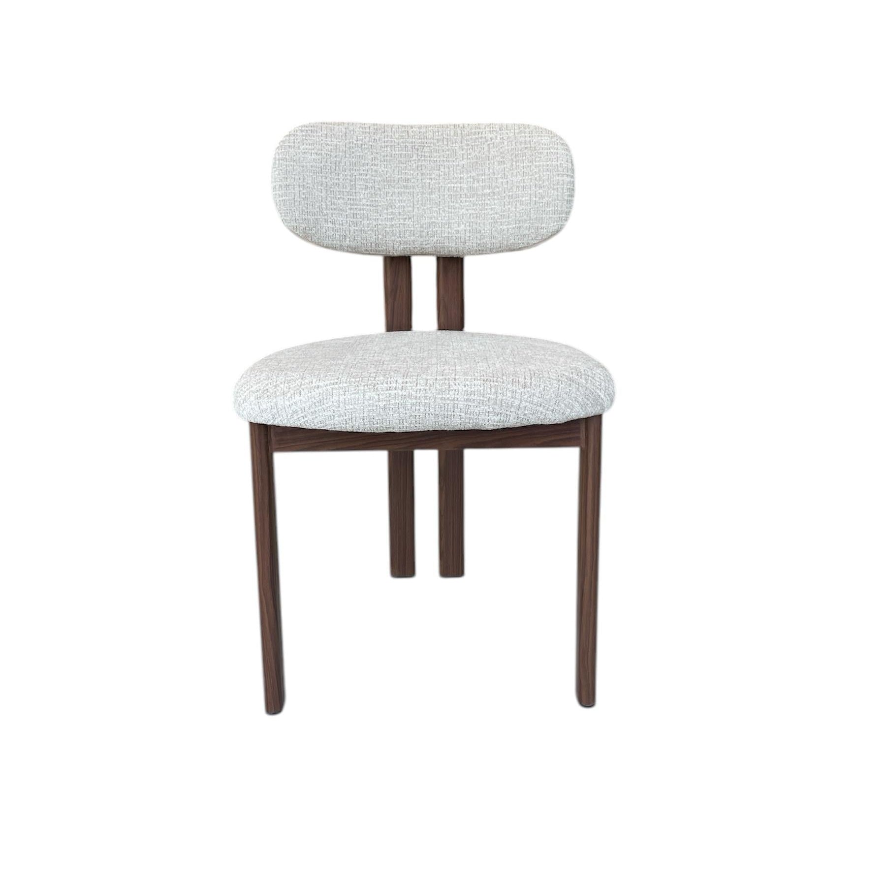 ALMON | כסא מודרני עם גב מעוצב בד אריג - אוכל