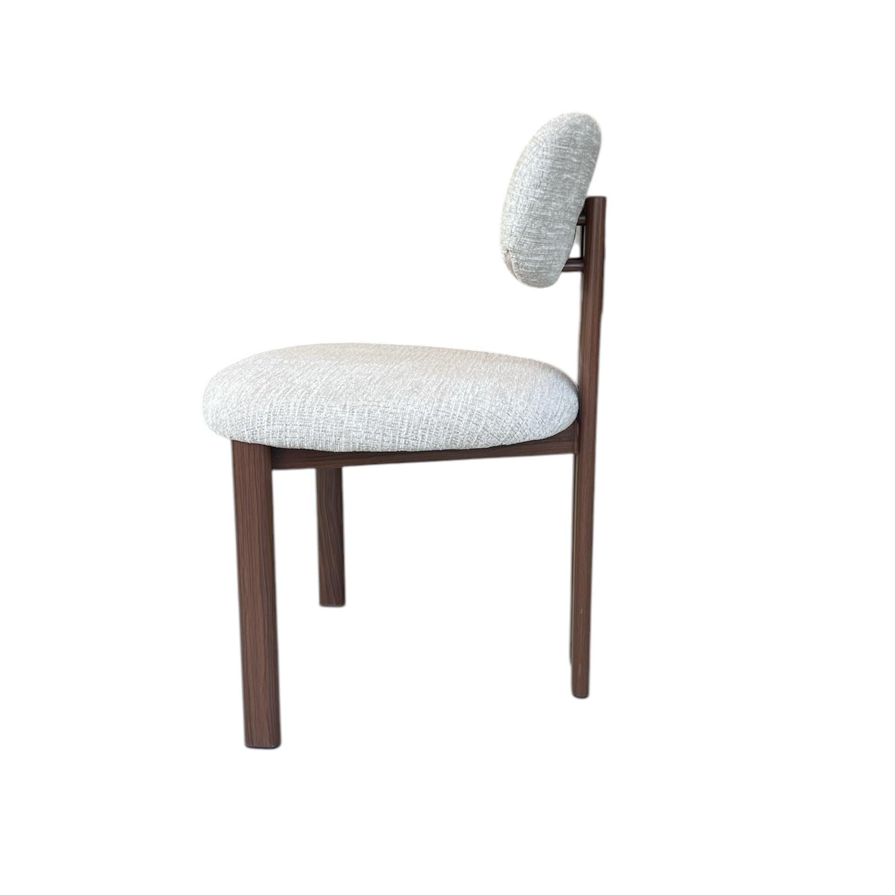 ALMON | כסא מודרני עם גב מעוצב בד אריג - אוכל