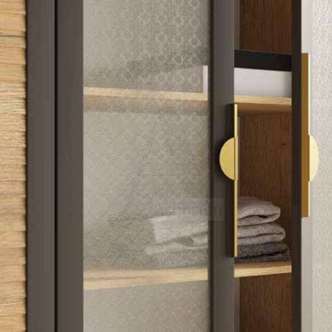 ALEGRO | ארון פתיחה כפרי עם דלתות תריס וזכוכית סבתא -    - אשריאן | ASHERIAN