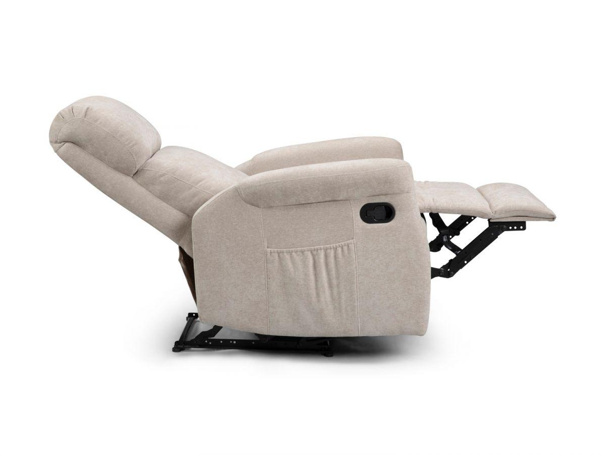 BERLIN | כורסת טלוויזיה מבד בעיצוב מחבק ד״ר גב -    - אשריאן | ASHERIAN